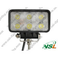 Lámpara de minería de luz de trabajo LED 18W, forma cuadrada (NSL-1806A-18W)